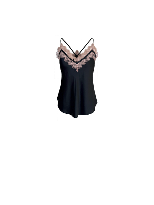 The Camisette Top Noir