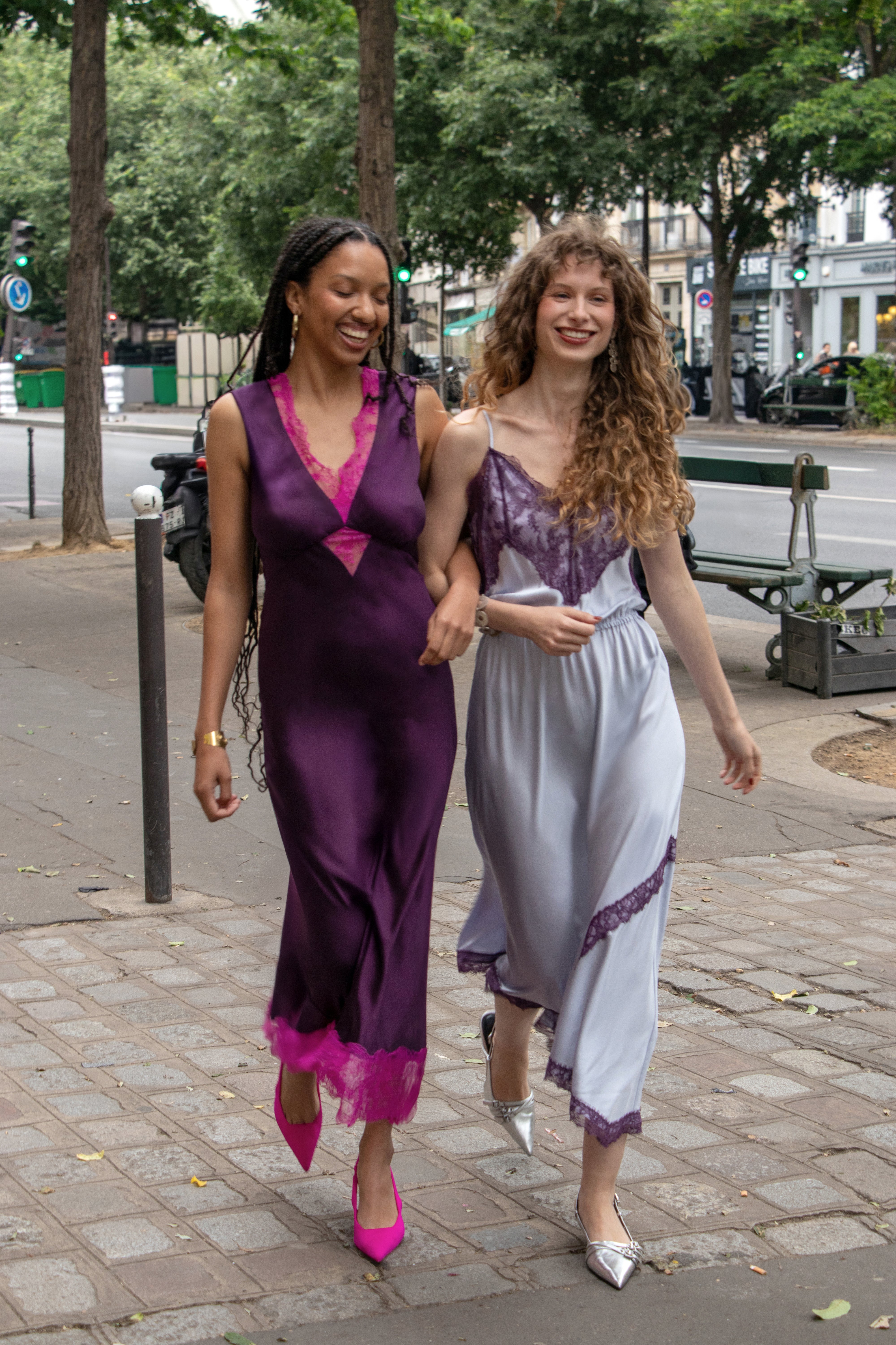 The Paulette Dress French Plum