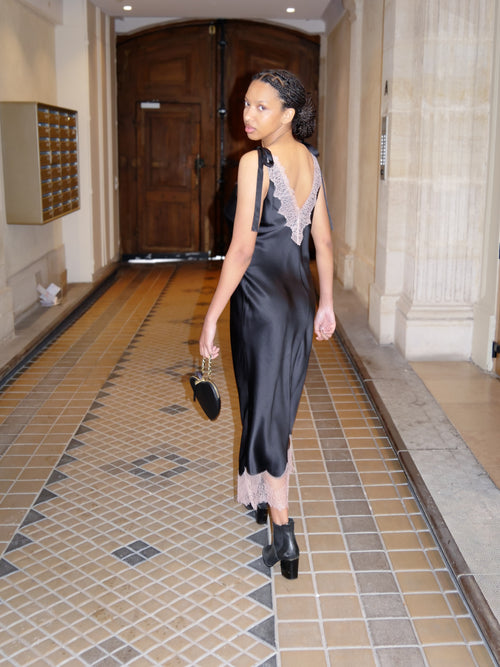 The Danette Dress Noir