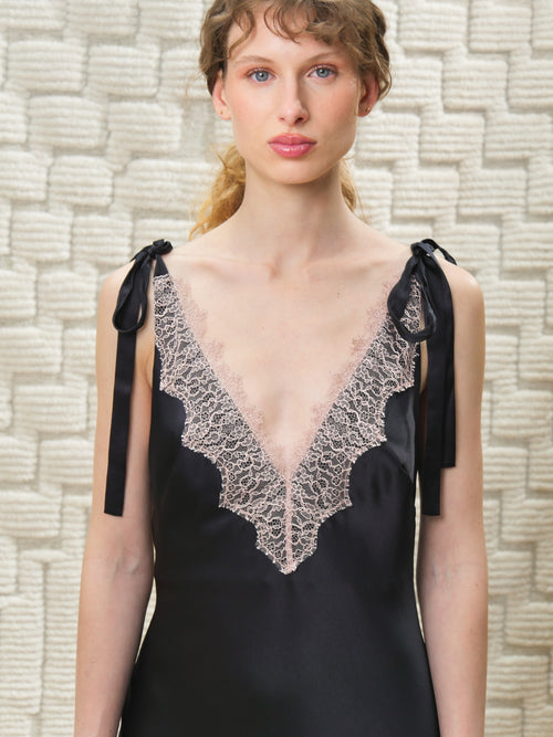 The Danette Dress Noir