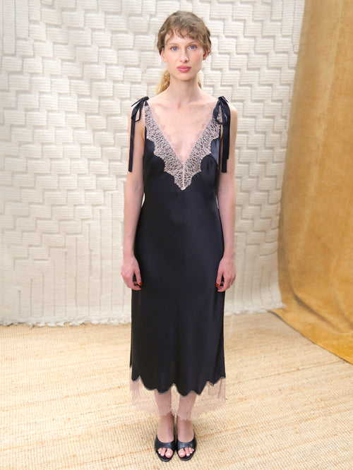 The Danette Dress Noir