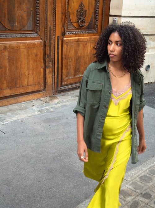 The Jupette Skirt Citron Vert