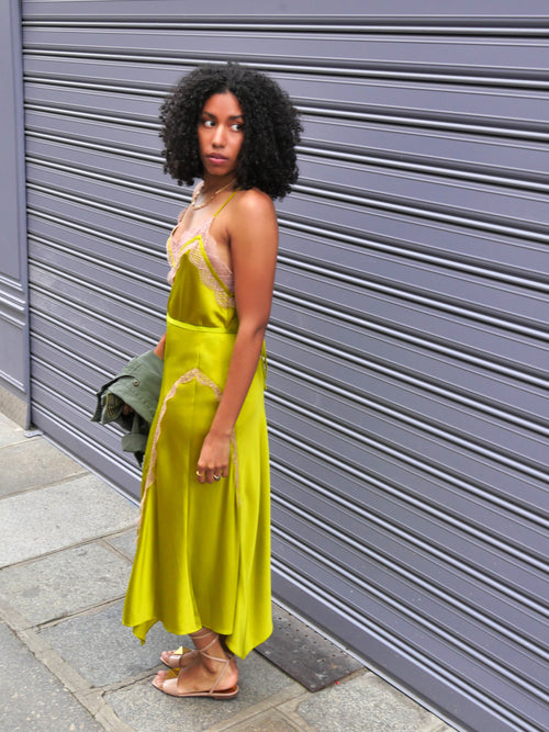 The Jupette Skirt Citron Vert