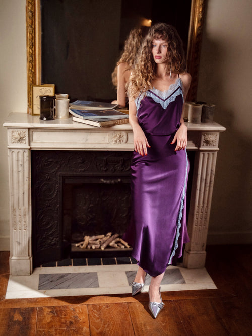 The Jupette Skirt French Plum