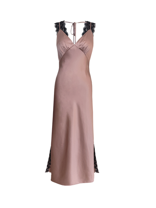 The Starlette Dress Blush Mocha